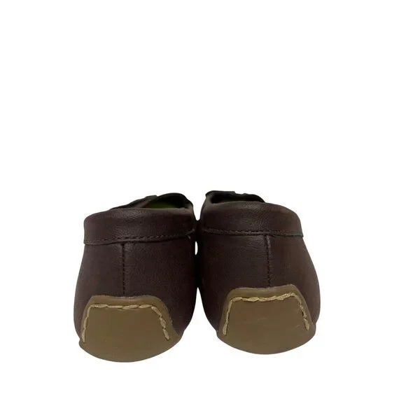Lucky Brand Women's Shoes Moccasins LP-Astuddi Brown Heart Peace Clover Size 10 - Picture 5 of 9
